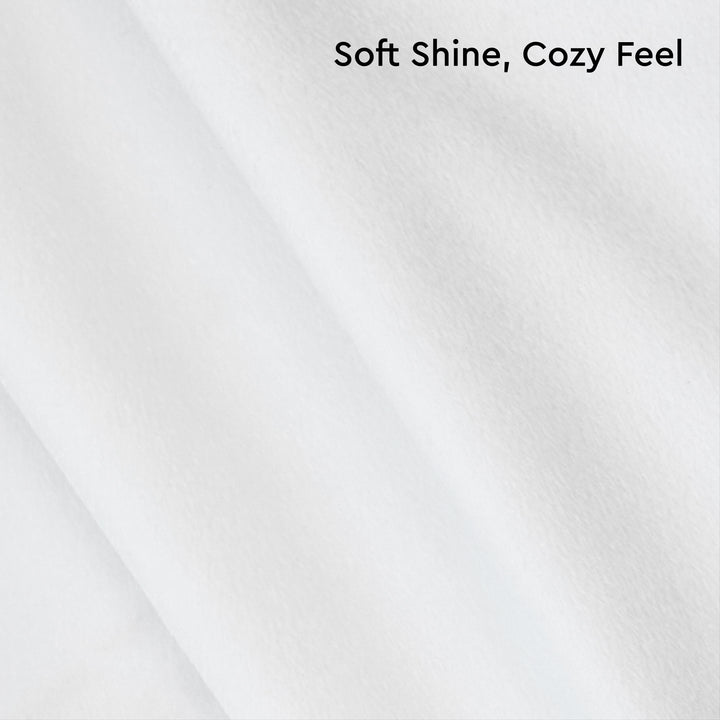 Velvet White Cushion Cover (Pack of 2)