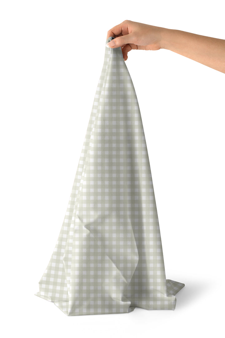 20s Sheeting Grey Checks Fabric (1 Meter)