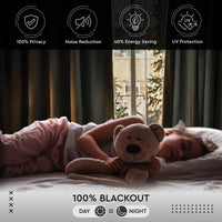 Blackout J2 Yellow Curtain