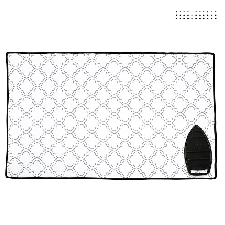 20s Sheeting White Tiles Ironing Mat (Pack of 1)