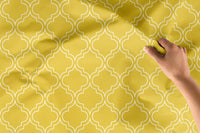 Printed Satin Fabric by Meter | Wide - 58 Inch Width (147 cm) | Soft Polyester Cloth for Curtains, Cushion Covers, Dresses, Kurtis, Crafts, Craft Sewing & Home Decor