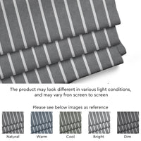 RC Yarn-Dyed Roma Grey Stripes Fabric (1 Meter)