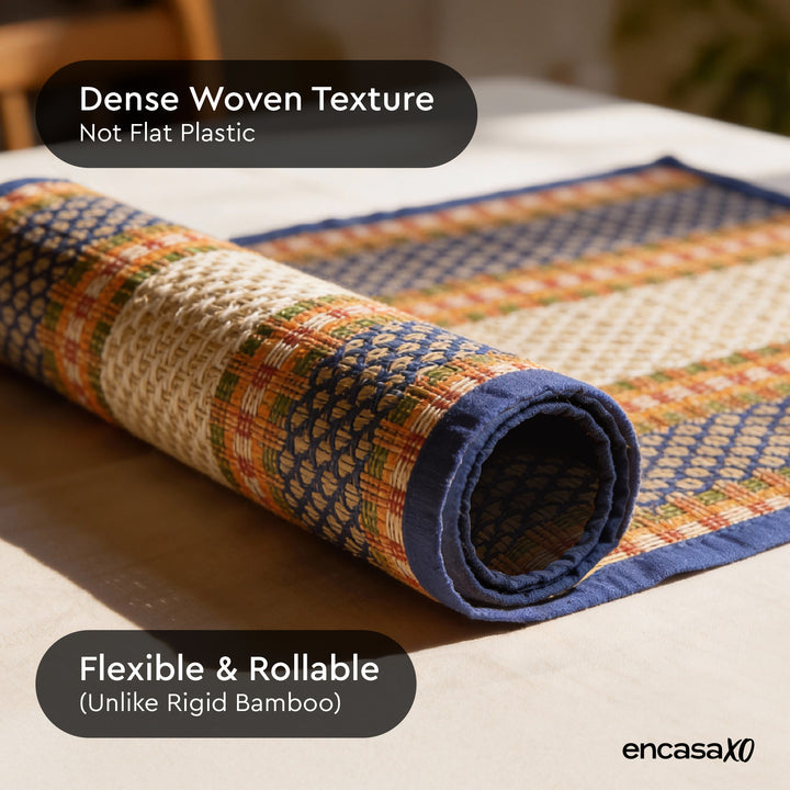 Madur Kathi Blue Placemat (Pack of 4)