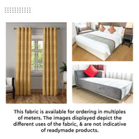 Fine Chenille Fabric by Meters | 54 Inches Wide | 220 GSM And 155 TC | Ideal For Curtain, Cushion, Upholstery, Bags