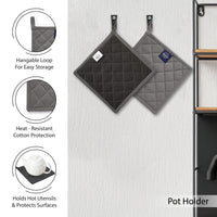 Cotton Grey Combo Kitchen Set (Pack of 21)