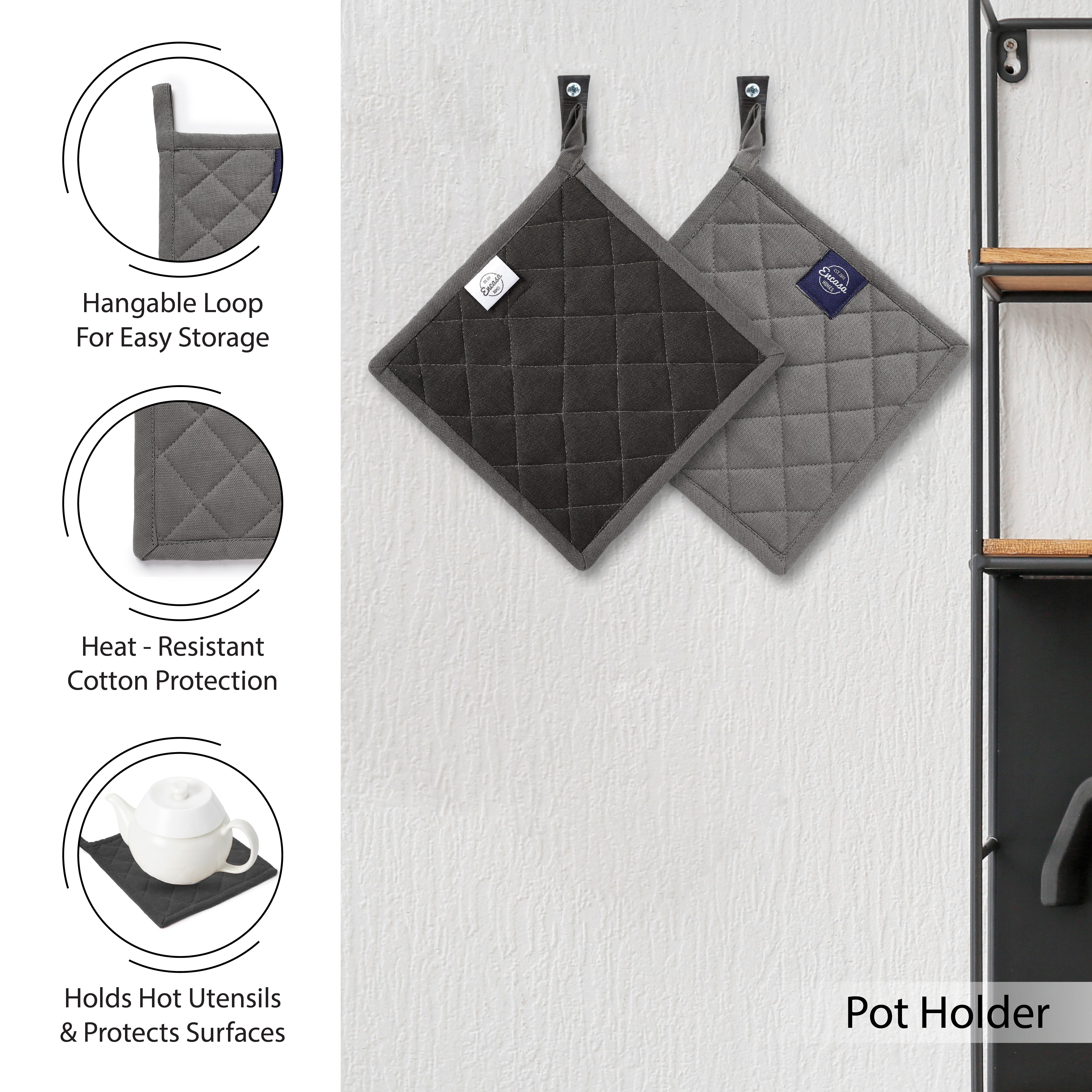 Cotton Grey Combo Kitchen Set (Pack of 21)
