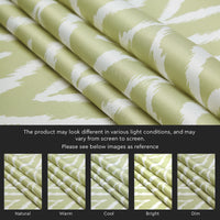 Micro Fire Sage Curtain (Pack of 2)