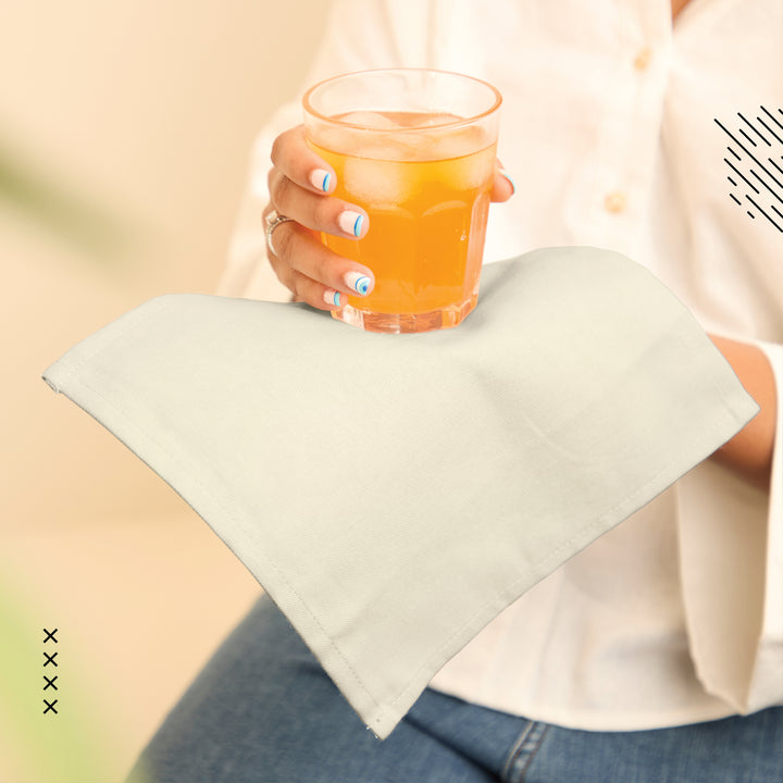 Cotton Natural Table Napkins (Pack of 12)