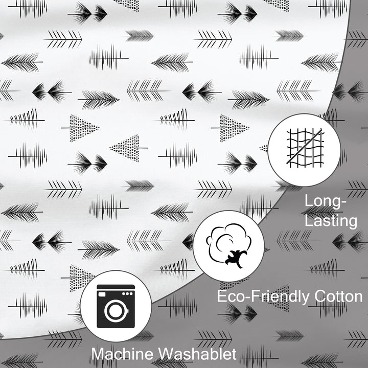 20s Sheeting Black arrow Fabric (1 Meter)