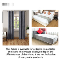 Chenille Textured Fabric Decorative Soft Rich Cloth with Plain Colours for Sofa, Furnishing, Upholstery, Curtains, Cushions and Craft - 39"x54"/100x137 cm