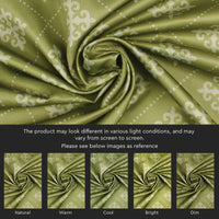 Micro Moroccan Olive Curtain (Pack of 2)