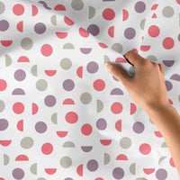Cotton Pink Moon Table Cloth (Pack of 1)