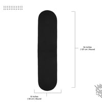 Cotton Black Table Runner (Pack of 1)