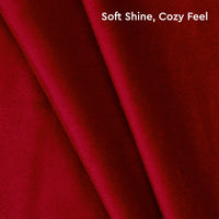 Velvet Red Cushion Cover