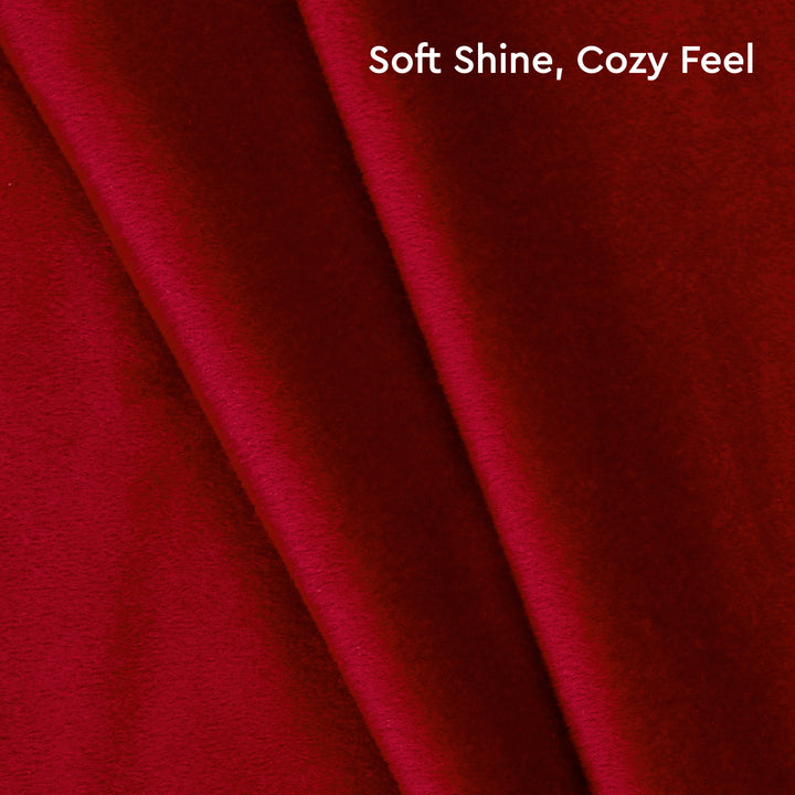 Velvet Red Cushion Cover