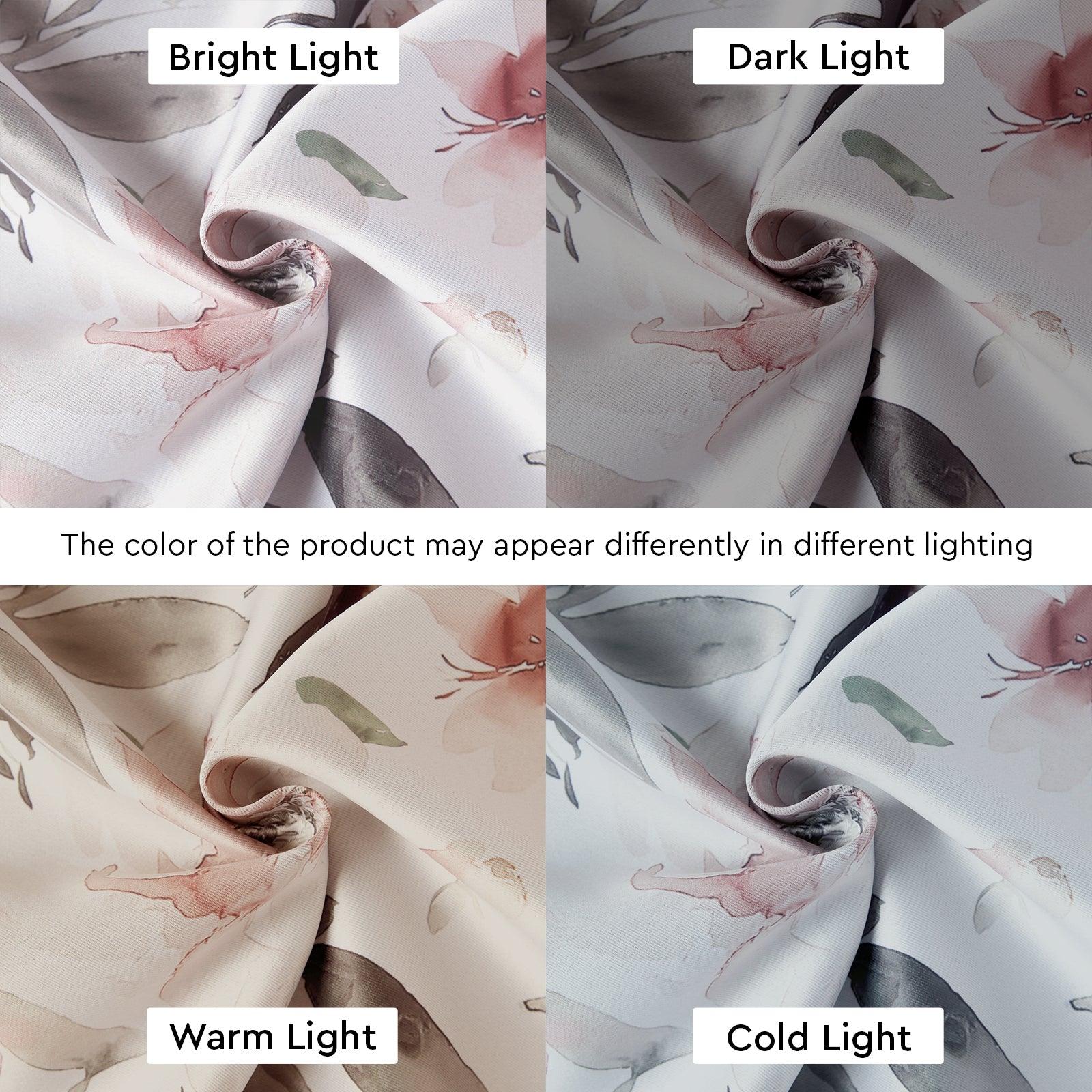 Blackout Polyester F1 Neutral Curtain (Pack of 2)