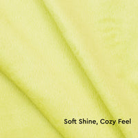 Velvet Pale Lime Cushion Cover