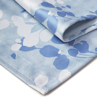 Blackout Polyester L2 Blue Table Runner (Pack of 1)