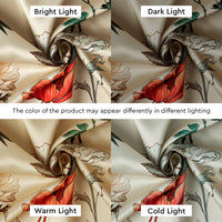 Blackout J2 Beige Curtain (Pack of 2)