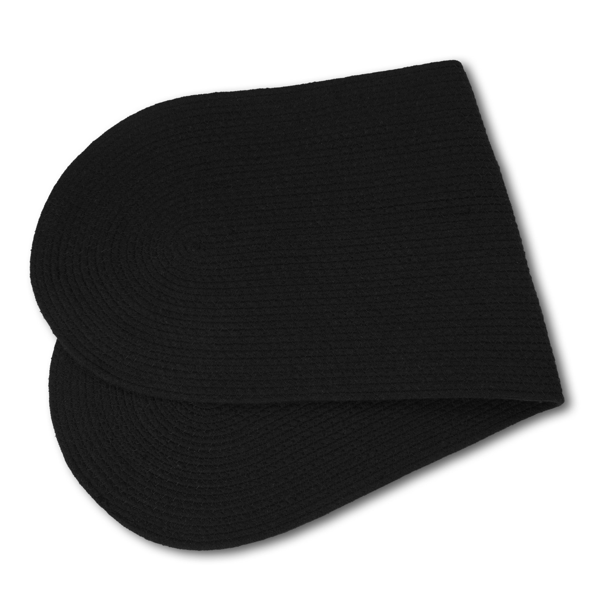 Cotton Black Table Runner (Pack of 1)