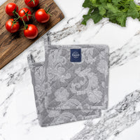Cotton Grey Potholder (Pack of 2)