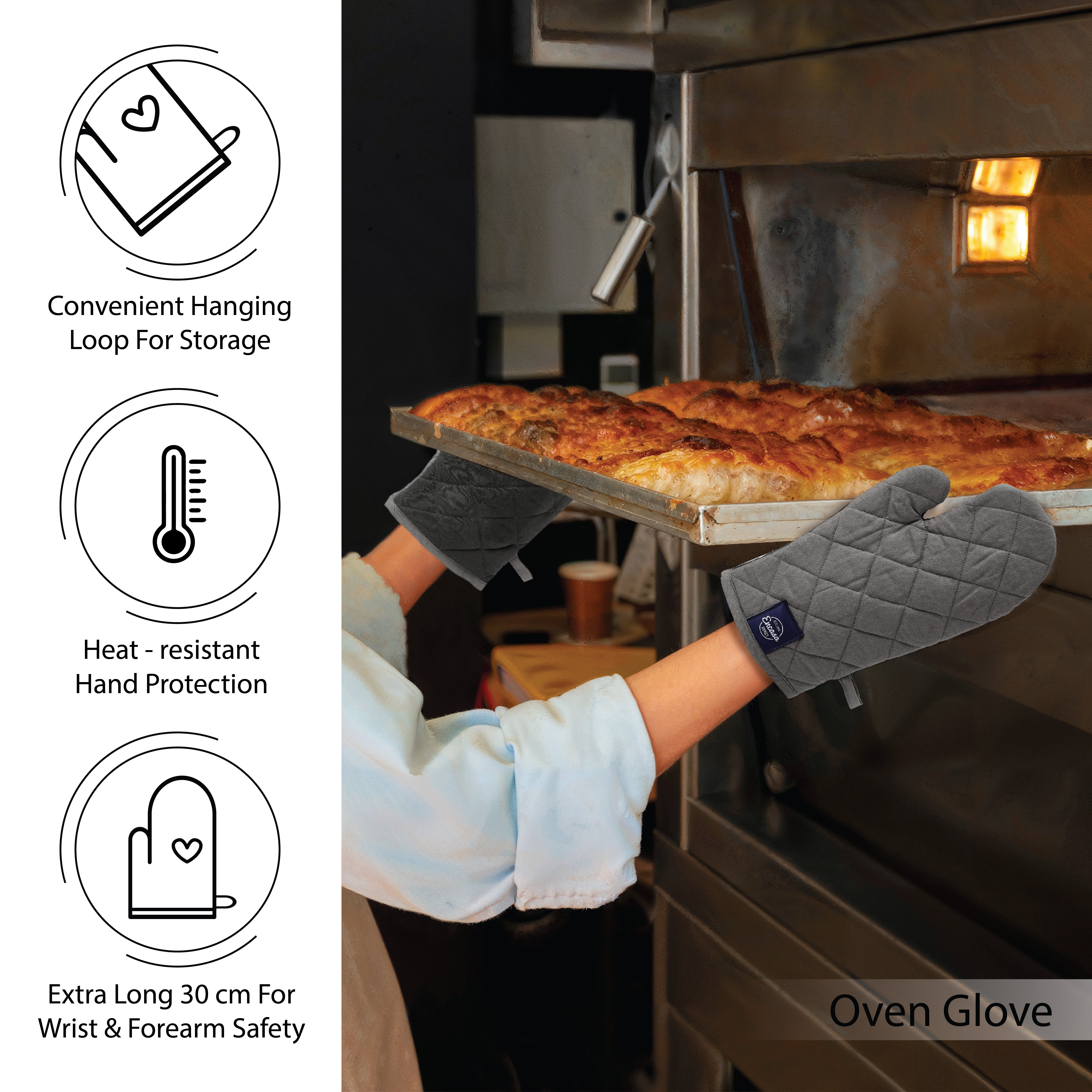Cotton Grey Combo Kitchen Set (Pack of 21)