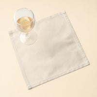Cotton Natural Table Napkins (Pack of 12)