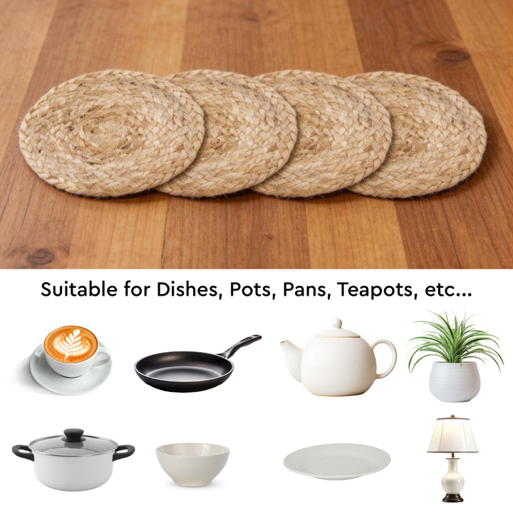 Jute Natural Bleach Trivet