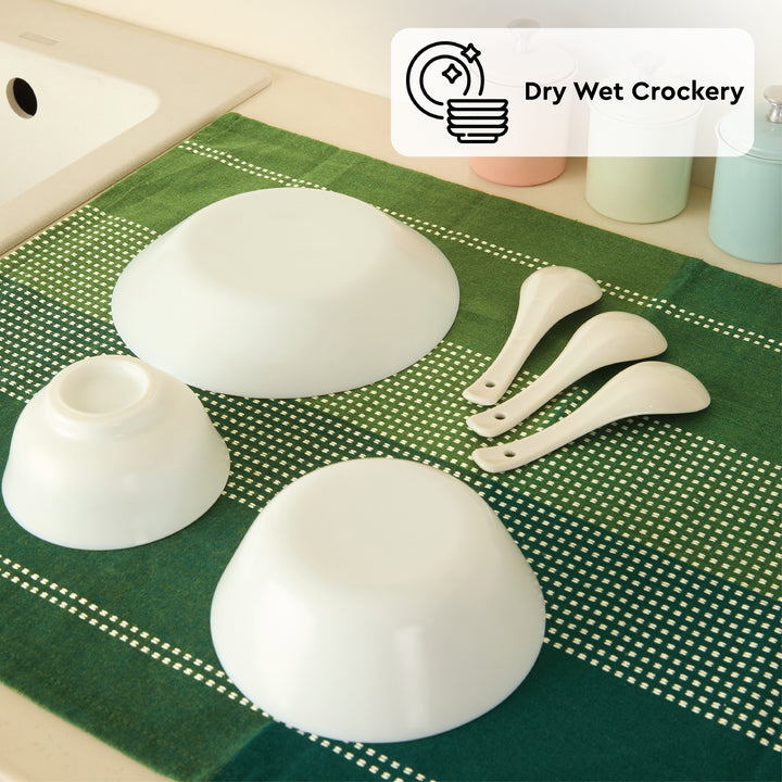 Cotton Green Kitchen Towel