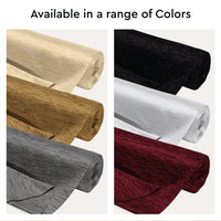 Fine Chenille Fabric by Meters | 54 Inches Wide | 220 GSM And 155 TC | Ideal For Curtain, Cushion, Upholstery, Bags
