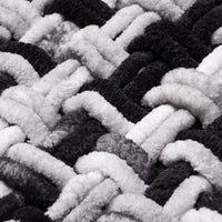 Cotton Black Bathmat (Pack of 1)