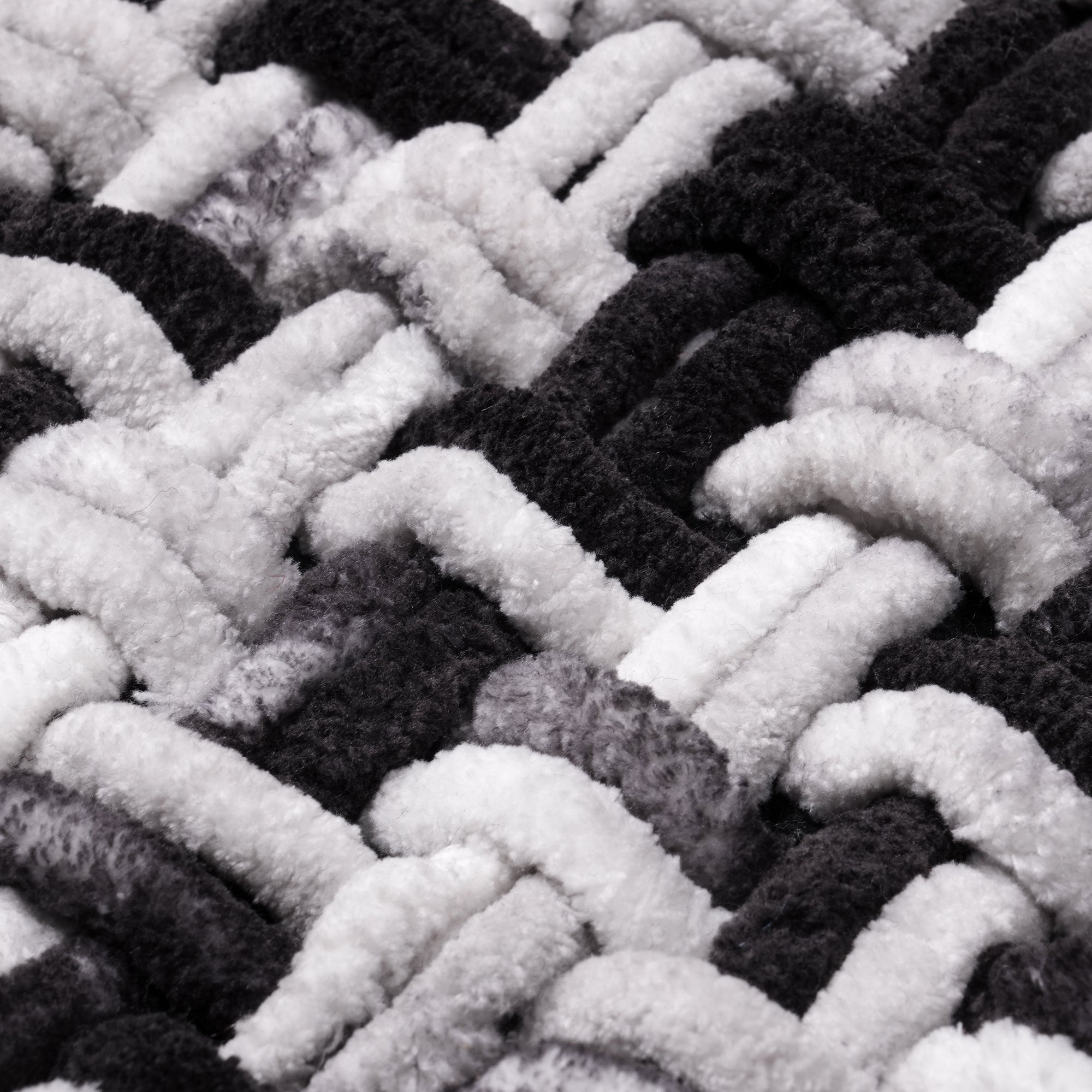 Cotton Black Bathmat (Pack of 1)