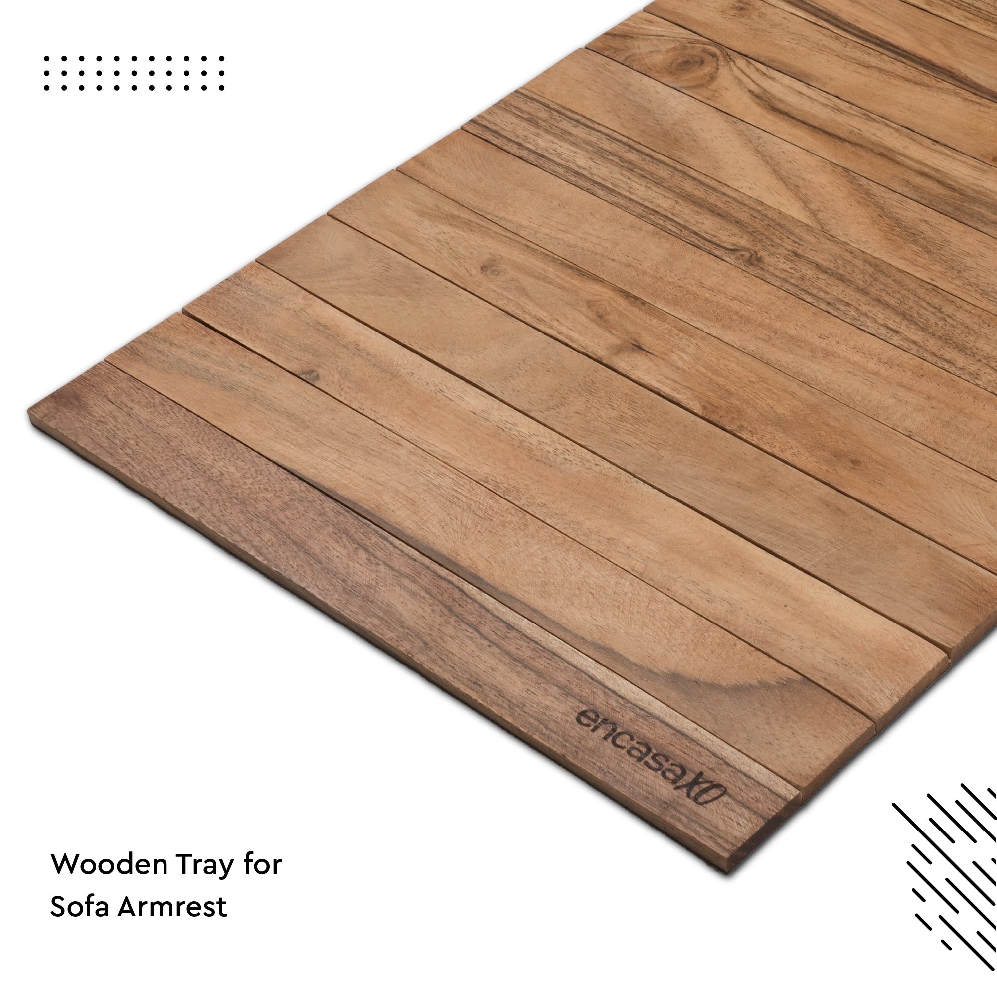 Wood Brown Wooden Tray
