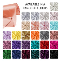 Satin Polyester Silk Peach Fabric