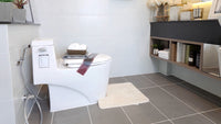 Cotton Dark Grey Bathmat (Pack of 2)