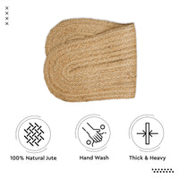 Jute Natural Bleach Table Runner