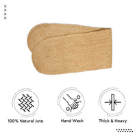 Jute Natural Bleach Table Runner