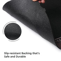 Rubber Shower Mats Heavy Duty Anti-Skid Floor Mats for Door, Bathroom, Kitchen & Home Entrance | PVC Non-Slip Drainage Mat for Wet & Dry Areas