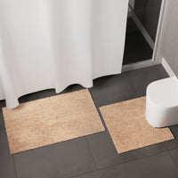 Cotton Beige Bathmat (Pack of 2)