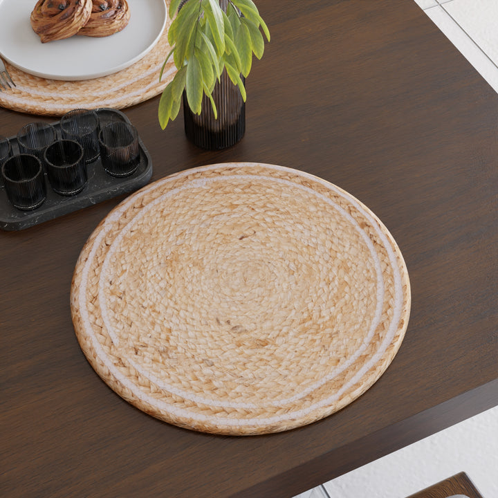 Jute Off White & Jute Natural Bleach Placemat
