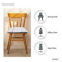 20s Sheeting Aztec & Scotch Blue Chairpad (Pack of 4)