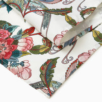 Water Repellent Polyester Chintz Red Table Runner (Pack of 1)