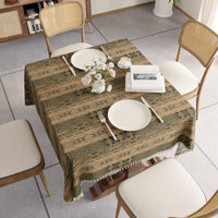 Cotton Canvas African Table Cloth (Pack of 1)
