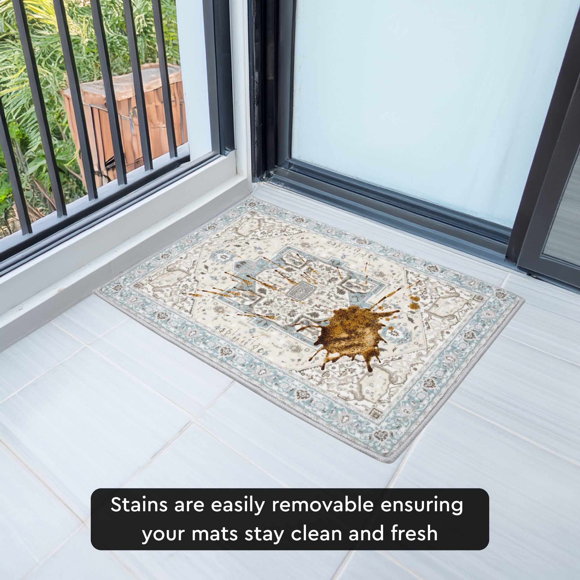 Polyester Bathmat 60x40 cm