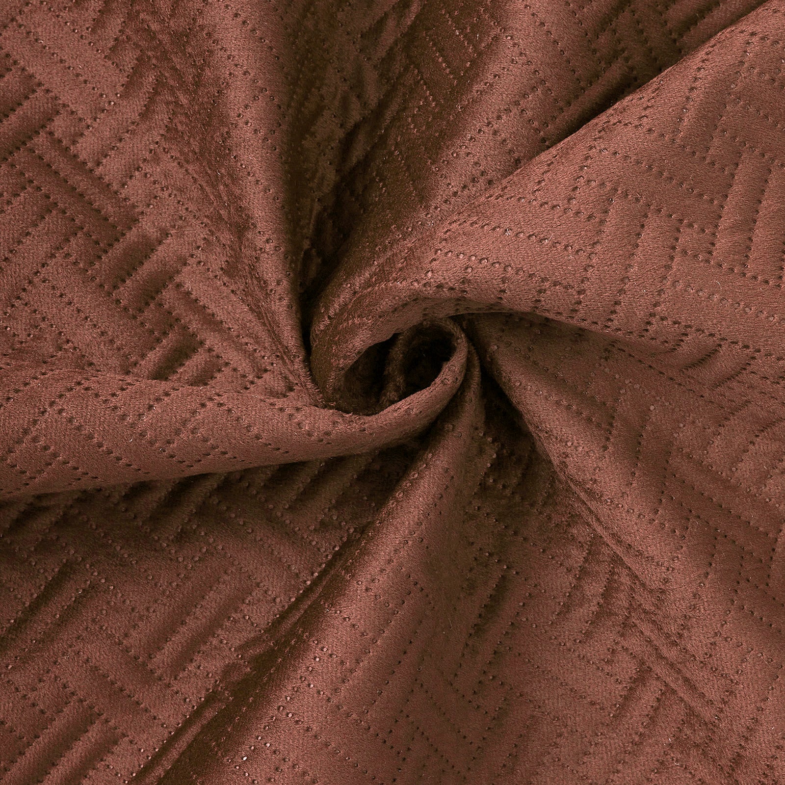 Quilted Velvet Fabric by Meters 54 Inches Wide | 170 GSM | Ideal For Curtain, Cushion, Upholstery, Bags