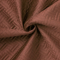 Quilted Polyester Fabric Bronze Fabric