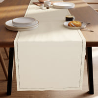 Cotton Natural Table Runner (Pack of 1)