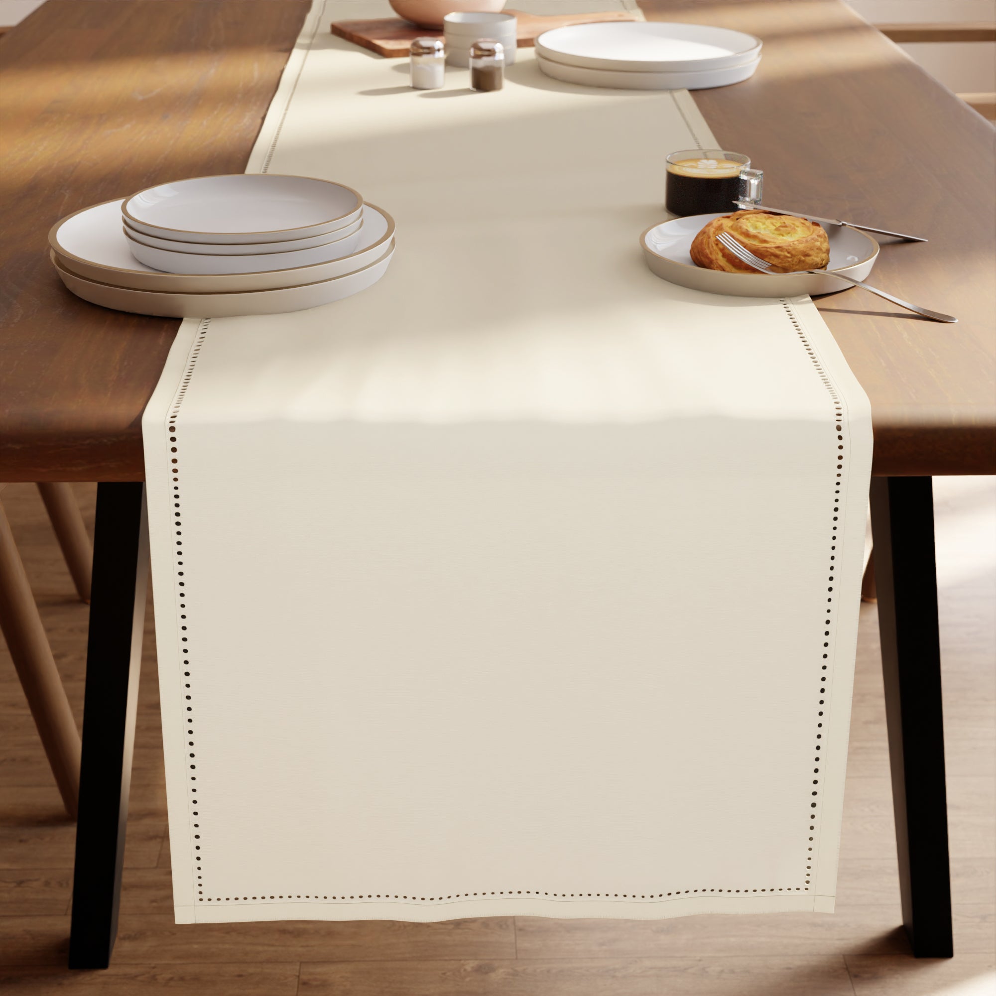 Cotton Natural Table Runner (Pack of 1)