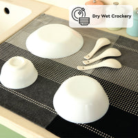 Cotton Grey Kitchen Towel