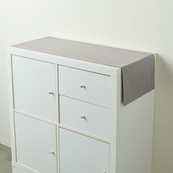 Canvas Grey Table Runner (Pack of 1)